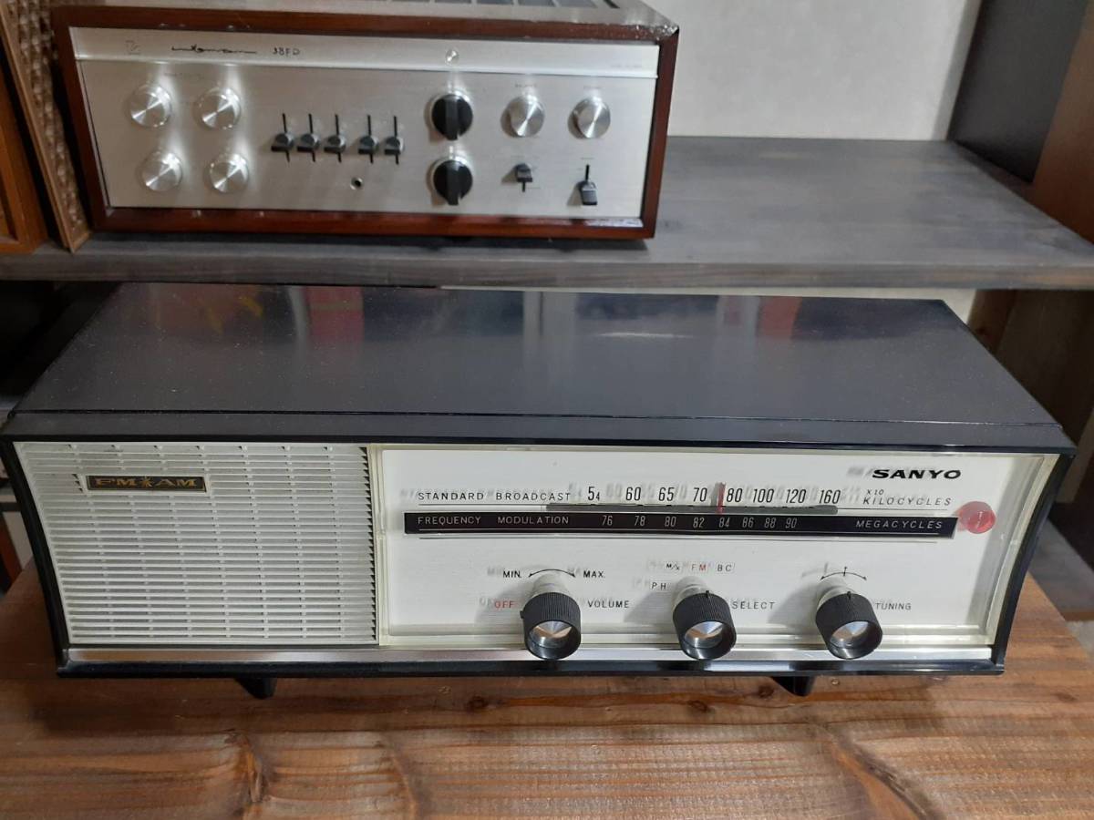 真空管ラジオ SANYO SS-58 watacchi world ⁄ denpa ⁄ antique-2