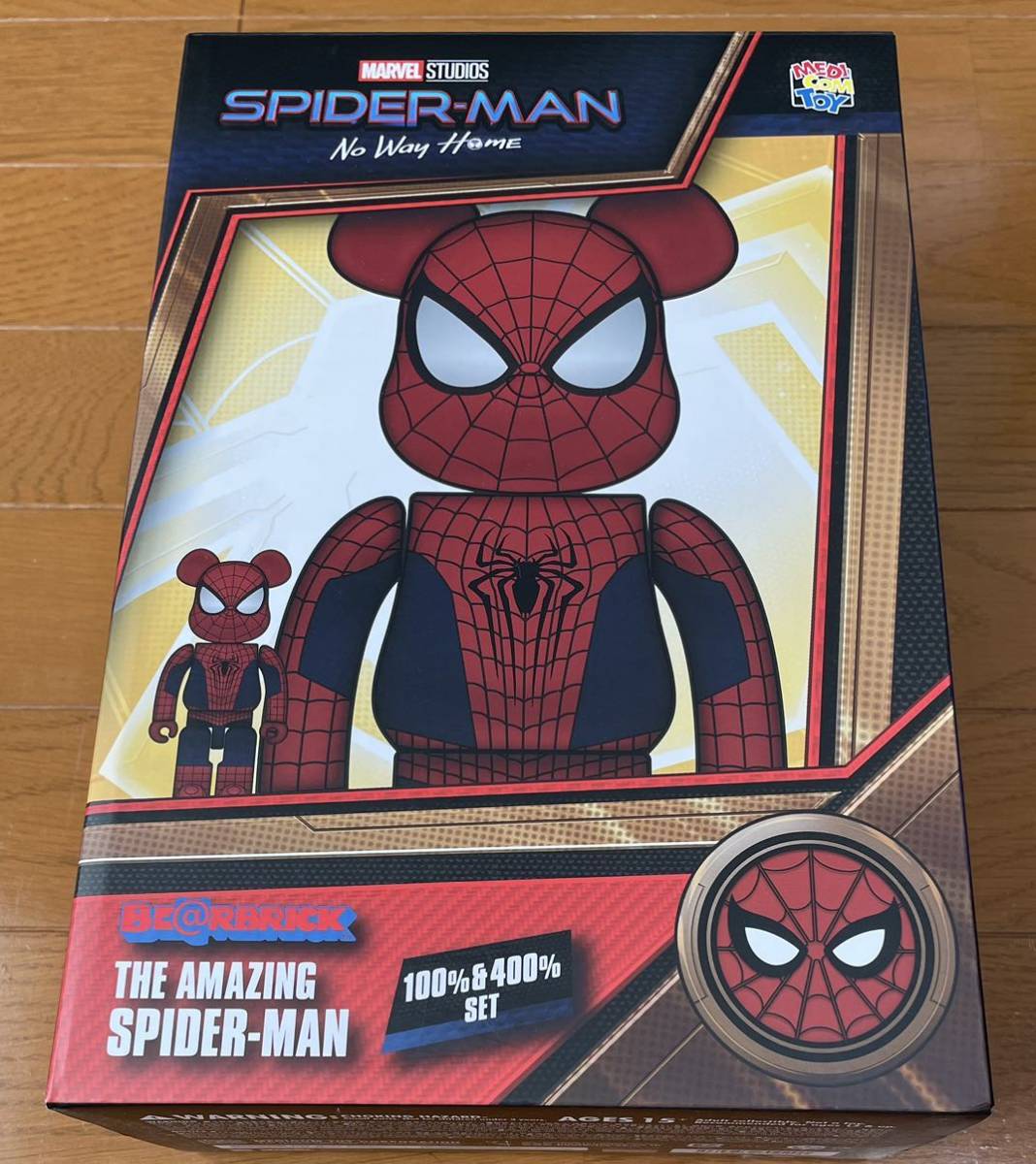 豊富な，定番人気 ベアブリック THE AMAZING SPIDER-MAN BE@RBRICK 400%のみ No Way Home スパイダーマン ノー ウェイ ホーム トム ホランド(キューブリック、ベアブリック)｜売買されたオークション情報、yahooの商品情報を キューブリック、ベアブリック