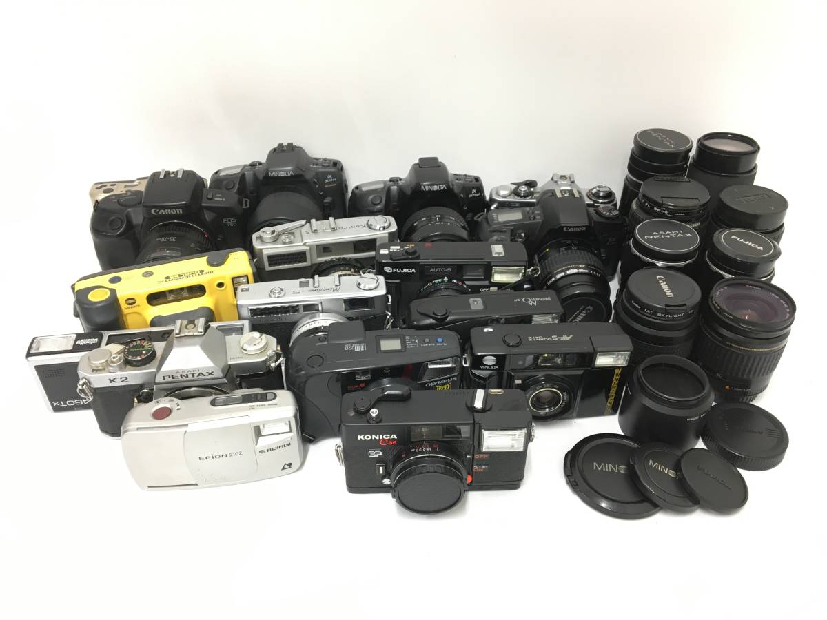 ☆ カメラジャンクまとめ18 ☆ KONICA C35 EF コニカ 他 【公式通販】
