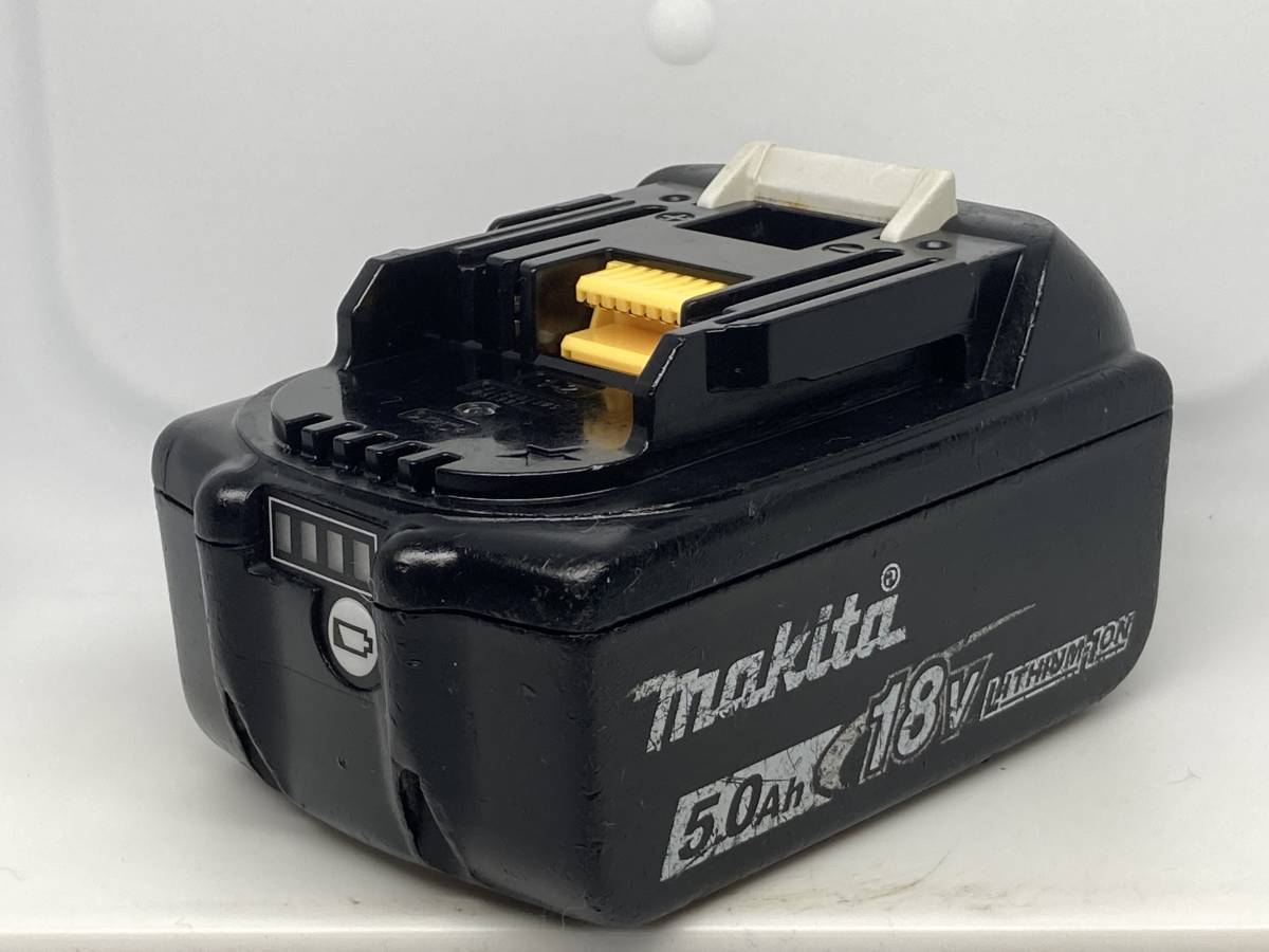 送料0】純正！マキタ バッテリー 18v 5.0Ah【BL1850B】残量表示あり 税 