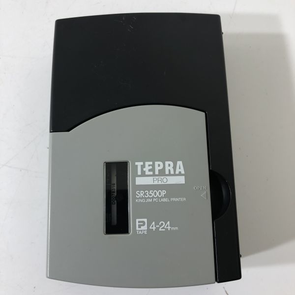 KING JIM TEPRA PRO SR3500P テプラプロ ラベルライター 4-24㎜ 本体