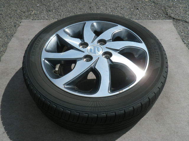 パレットSW T☆MK21S◆純正14インチアルミ1本 中古品 1481