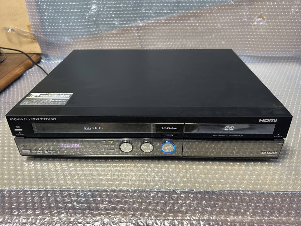 数量限定 B7 シャープ SHARP DV-ACV52 HDD DVD VHS LEH8279:シャープ