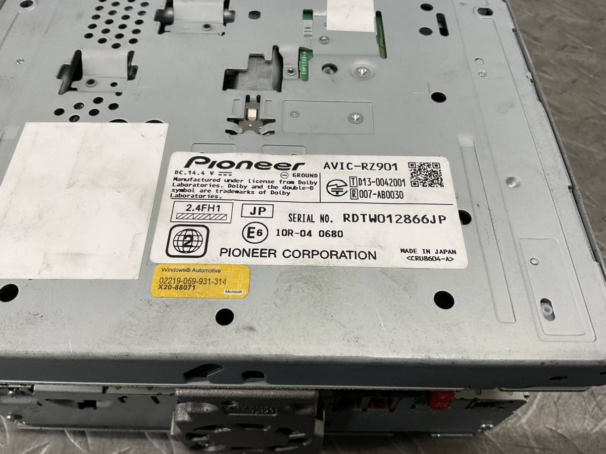 ⁄ AVIC-RZ901 カロッツェリア 楽ナビ - カーナビ メルカリ Pioneer 