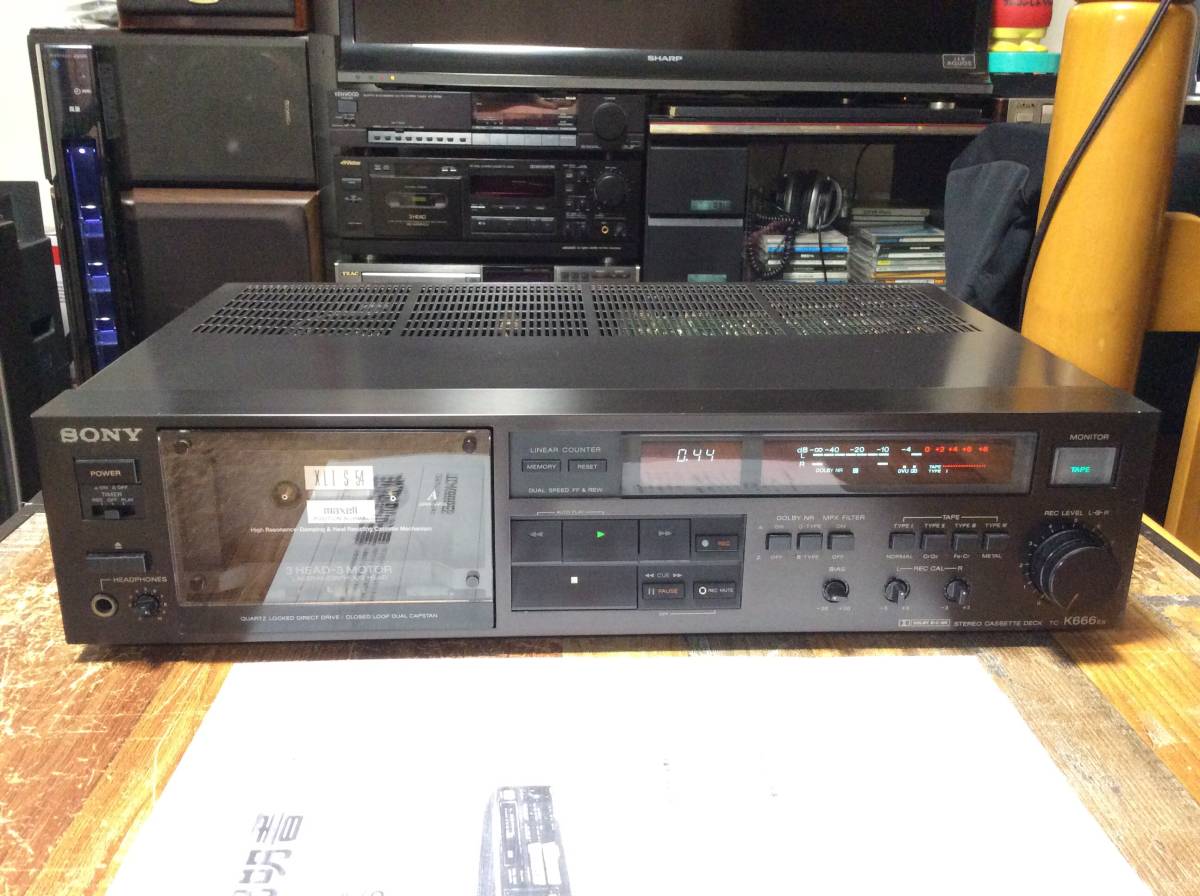 SONY カセットデッキ TC-K555ESII ジャンク（140s） 【公式通販】