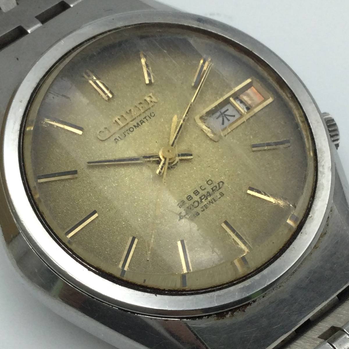F40 AT⁄稼働 CITIZEN LEOPARD シチズン レオパード 4-771028 自動巻き 