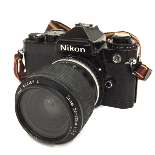 1円 Nikon FE LENS SERIES E ZOOM 36-72mm 1:3.5 一眼レフフィルム