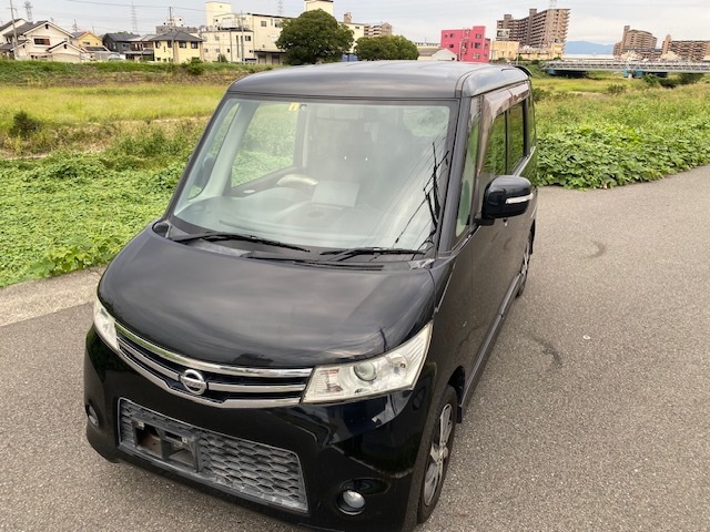車検2年付き 大人気のルークスハイウェイスター DVD，CD，Bluetooth 