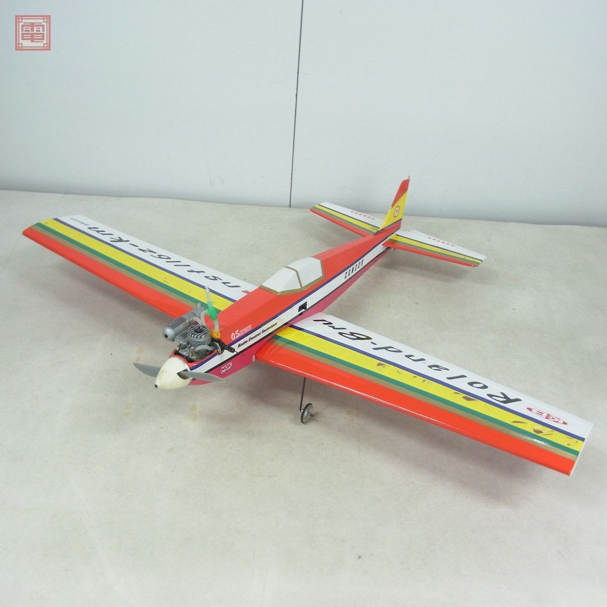 コンドル エンジンRC 全長約82.5cm/ウイングスパン103cm エンジン/サーボ 搭載 ラジコン 動作未確認 現状品【SI