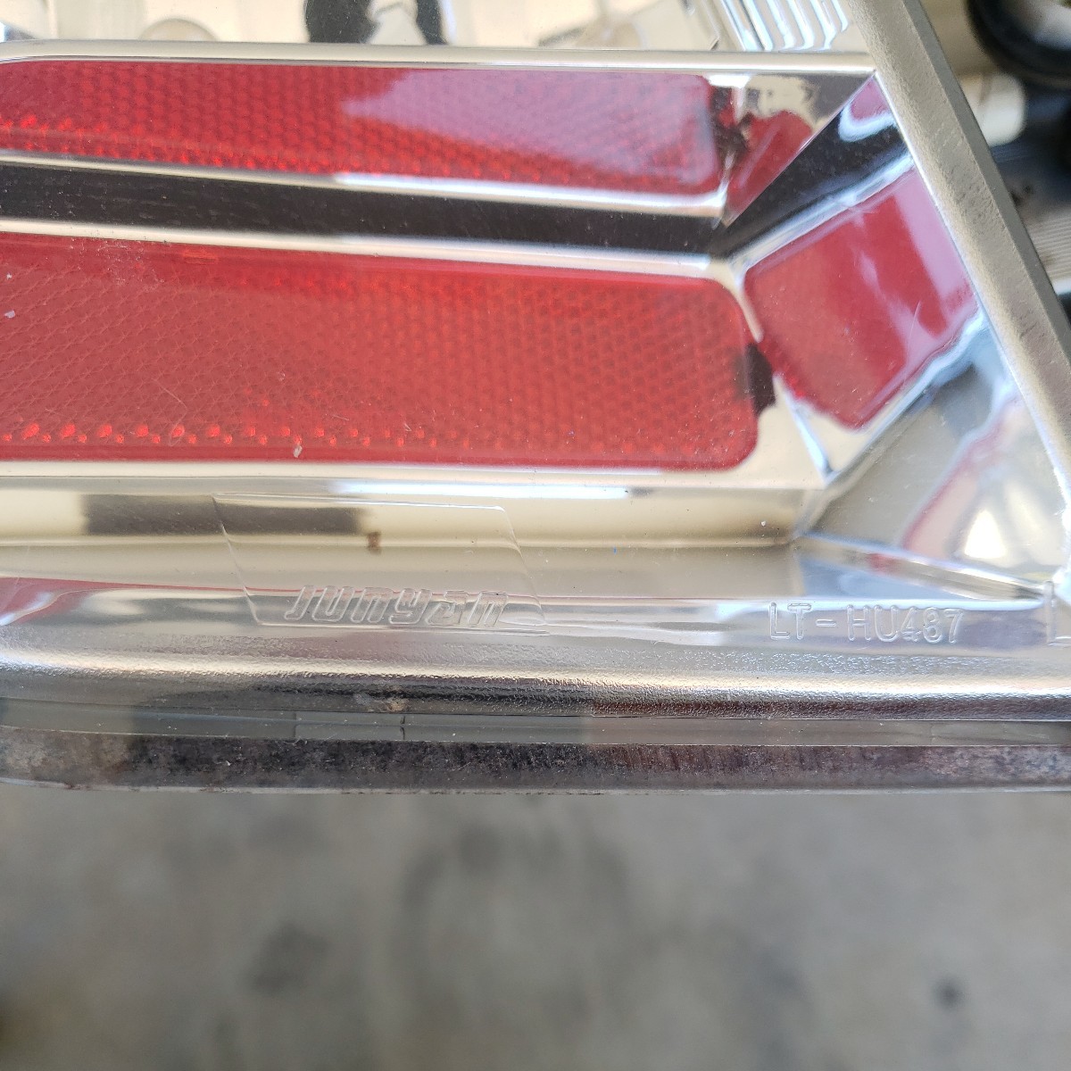 MH23S！ワゴンR！スティングレー！LEDテールランプ テールランプ テールレンズ 社外　JUNYAN　ハーフクリア ワゴンR MH23S LED 社外テール ライト ワゴンＲ（MH23）LEDテールランプ