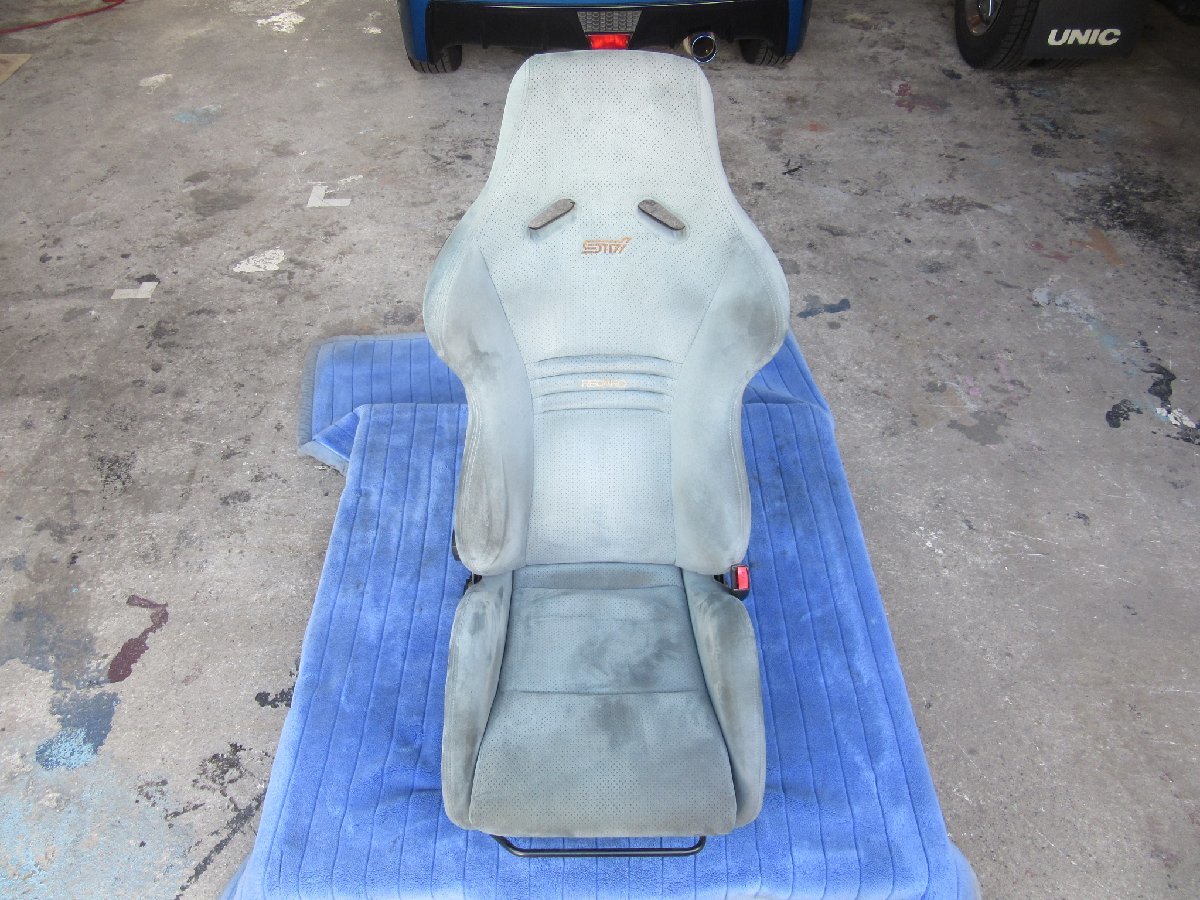 ◆インプレッサ◆S203◆STI◆WRX◆GDB◆純正RECARO◆アルカンターラ◆レカロシート◆運転席側◆同梱不可◆