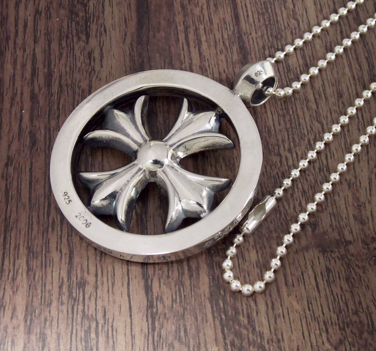 CHROME HEARTSクロムハーツ☆CHプラス メダリオン/ボールチェーン/新品 