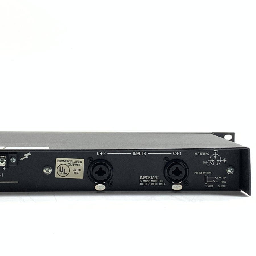 Amcron D-75A アムクロン PAアンプ ヒビノ株式会社正規輸入品☆現状品