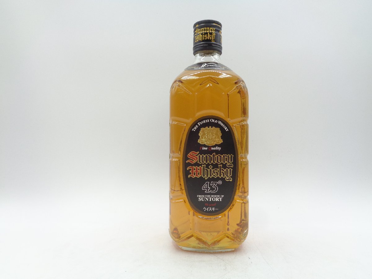  SUNTORY WHISKY サントリー ウイスキー 角瓶 黒ラベル 700ml 43% 古酒 C104834(日本)｜売買されたオークション情報、yahooの商品情報をアーカイブ公開 - オークファン 日本