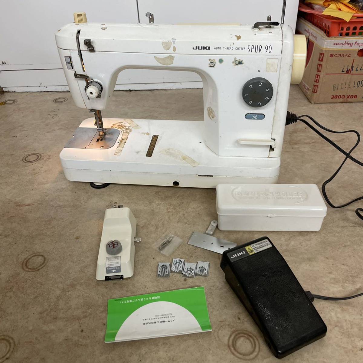 JUKI 工業用 ミシン DDL-5570N Yahoo!オークション ジャンク品 JUKI 
