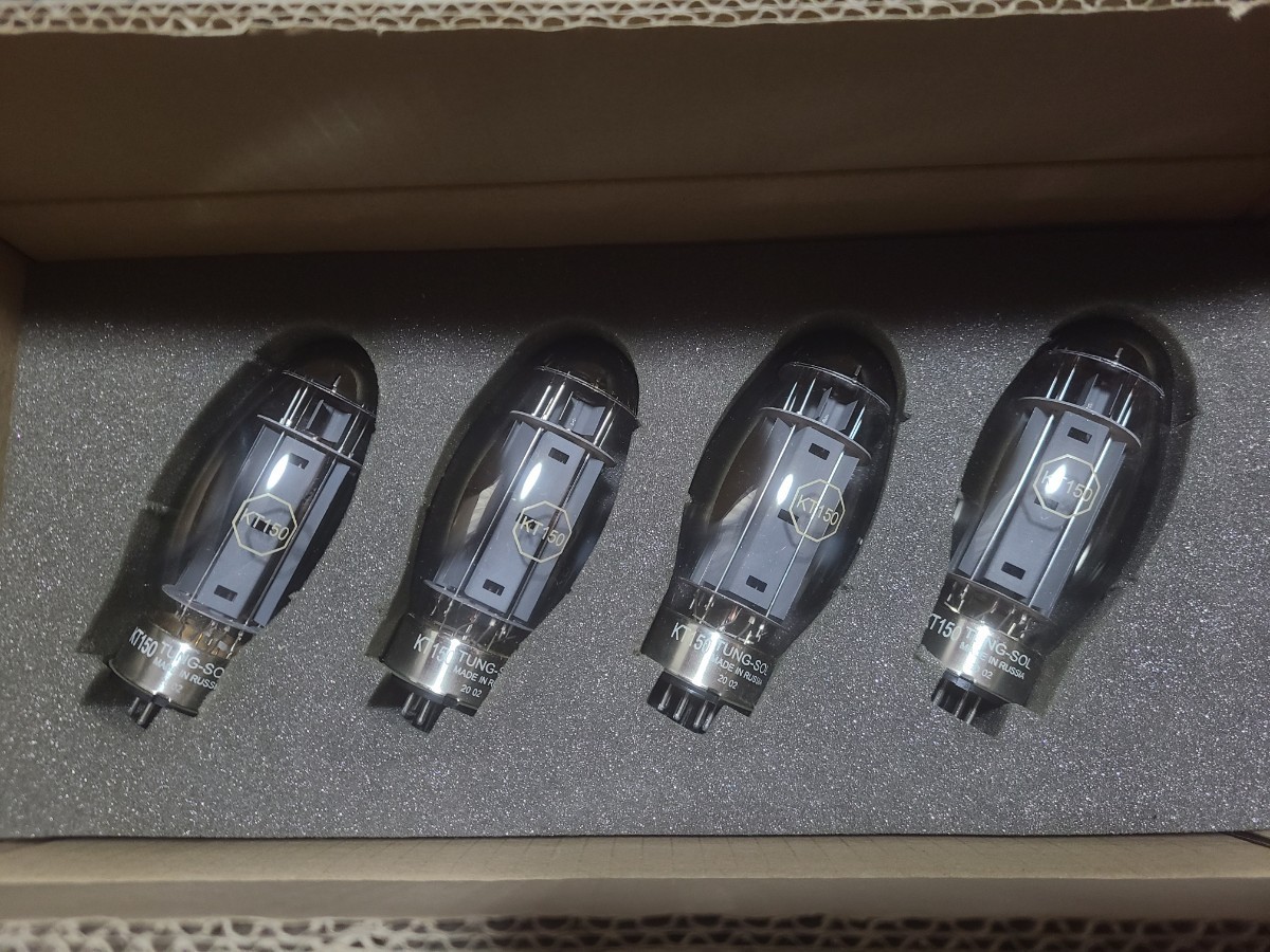 TUNG-SOL KT150 /MQ マッチド4本組 TUNG-SOL KT150 ⁄MQ 真空管4本