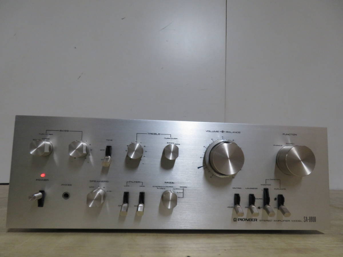 PIONEER パイオニア SA-8800 プリメインアンプ パイオニア SA-8800