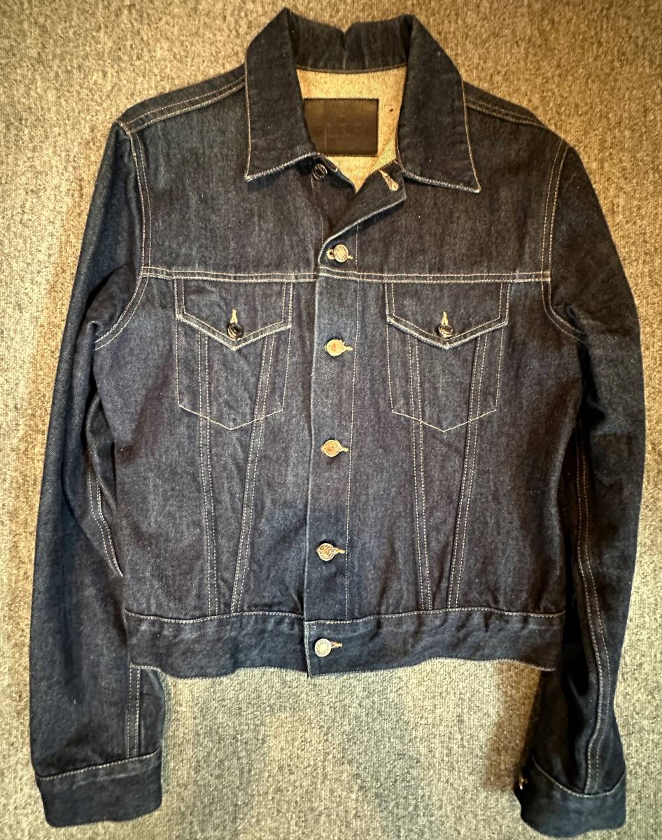 ★1000円スタート　GUCCI　グッチ　デニム　ジャケット　Ｇジャン　48★