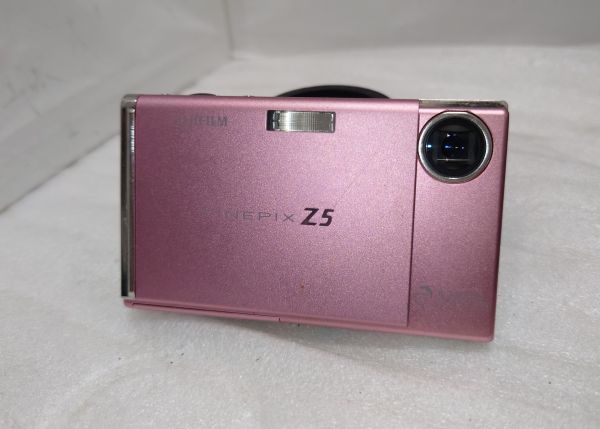 快調！美品FUJIFILM FinePix Z5 ピンク フジフイルム☆完動品