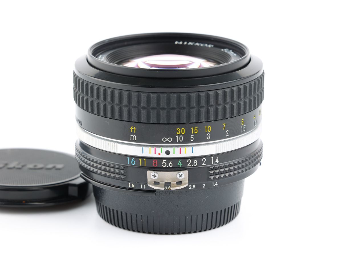 02908cmrk Nikon Ai NIKKOR 50mm F1.4 単焦点 標準レンズ Fマウント