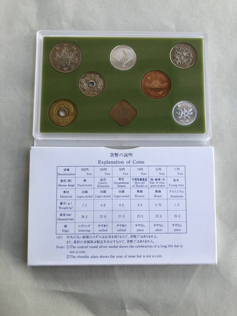 高品質，2026】 敬老貨幣セット 5点まとめ 平成5年1993年 純銀メダル