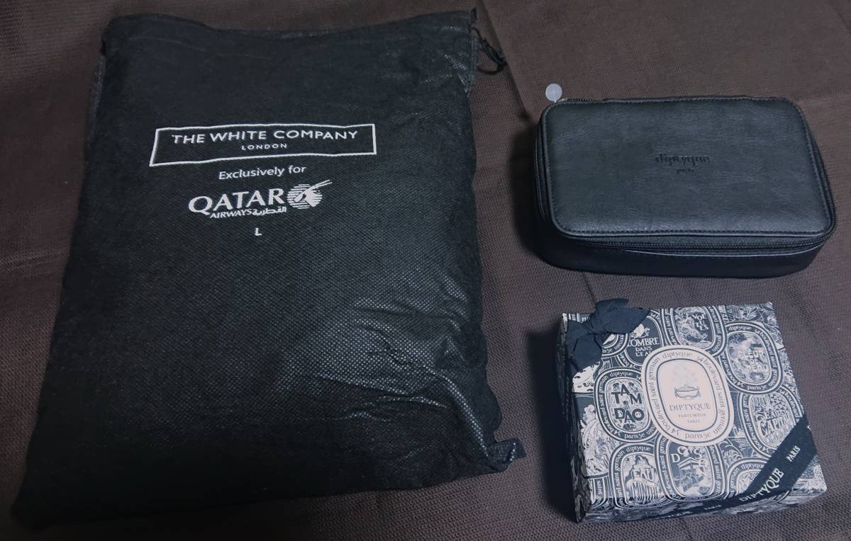 Peach専用)カタール航空ビジネスクラスDIPTYQUE ポーチ4個セット