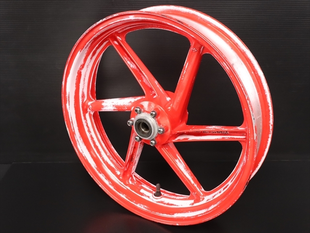 ホンダ VFR400R NC30 純正フロントホイール ホワイト 17×3.50 RVF NC35