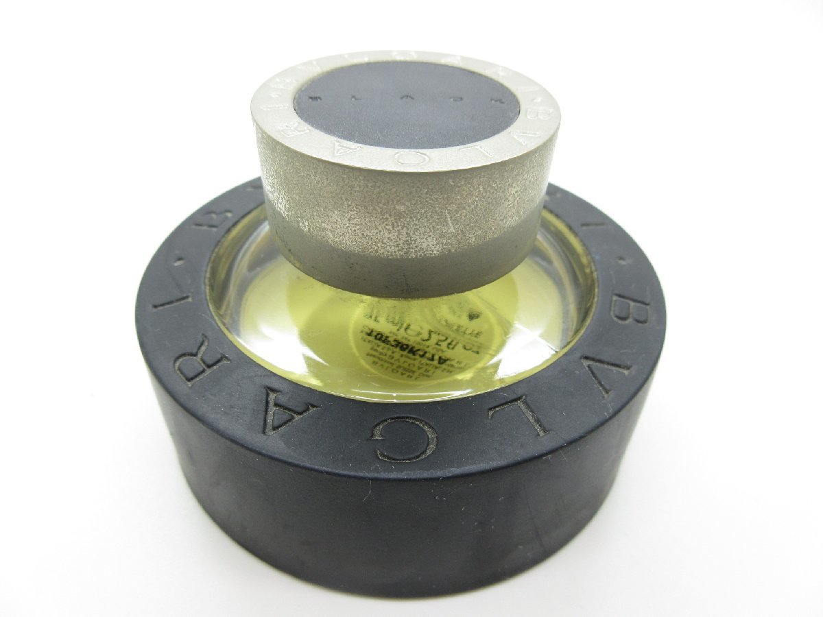 ☆ BVLGARI ブルガリ BLACK オードトワレ EDT 75ml 香水 残量7～8割位