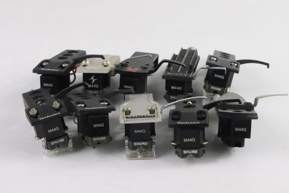 SHURE M44G M44-7 カートリッジ 10個セット現状渡し品☆F SHURE SHURE M44G M44-7 カートリッジ 10個セット現状渡し品☆F SHURE