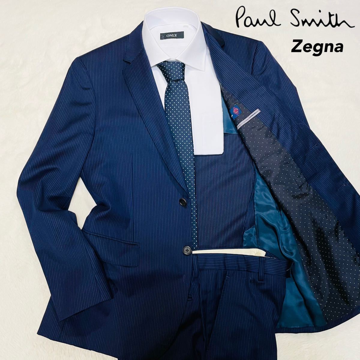 Paul Smith × Ermenegildo Zegna セットアップ スーツ ゼニア ポール