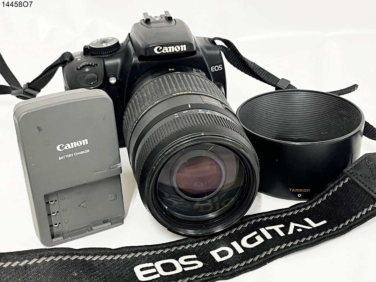  Canon キャノン EOS Kiss Digital X TAMRON LD Di AF 70-300mm 1:4-5.6 TELE-MACRO 1:2 一眼レフ デジタルカメラ 動作未確認 14458O7-8(キヤノン)｜売買されたオークション情報、yahooの商品情報をアーカイブ公開 - オ キヤノン