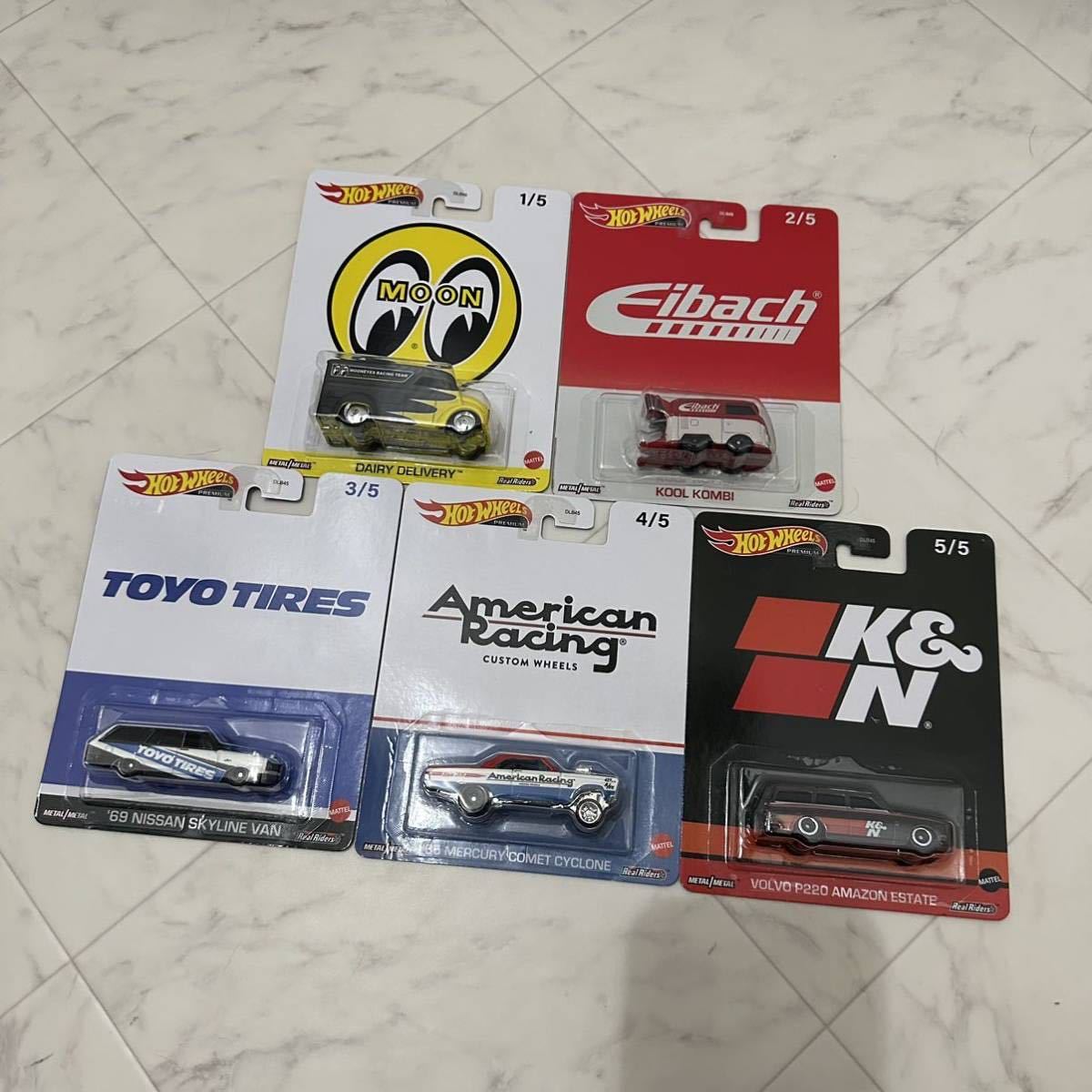 即発送 入手困難 ホットウィール PopCulture Hotwheels ポップカルチャーアソート5種5台セット DLB45-987V スカイラインバン クールコンビ 