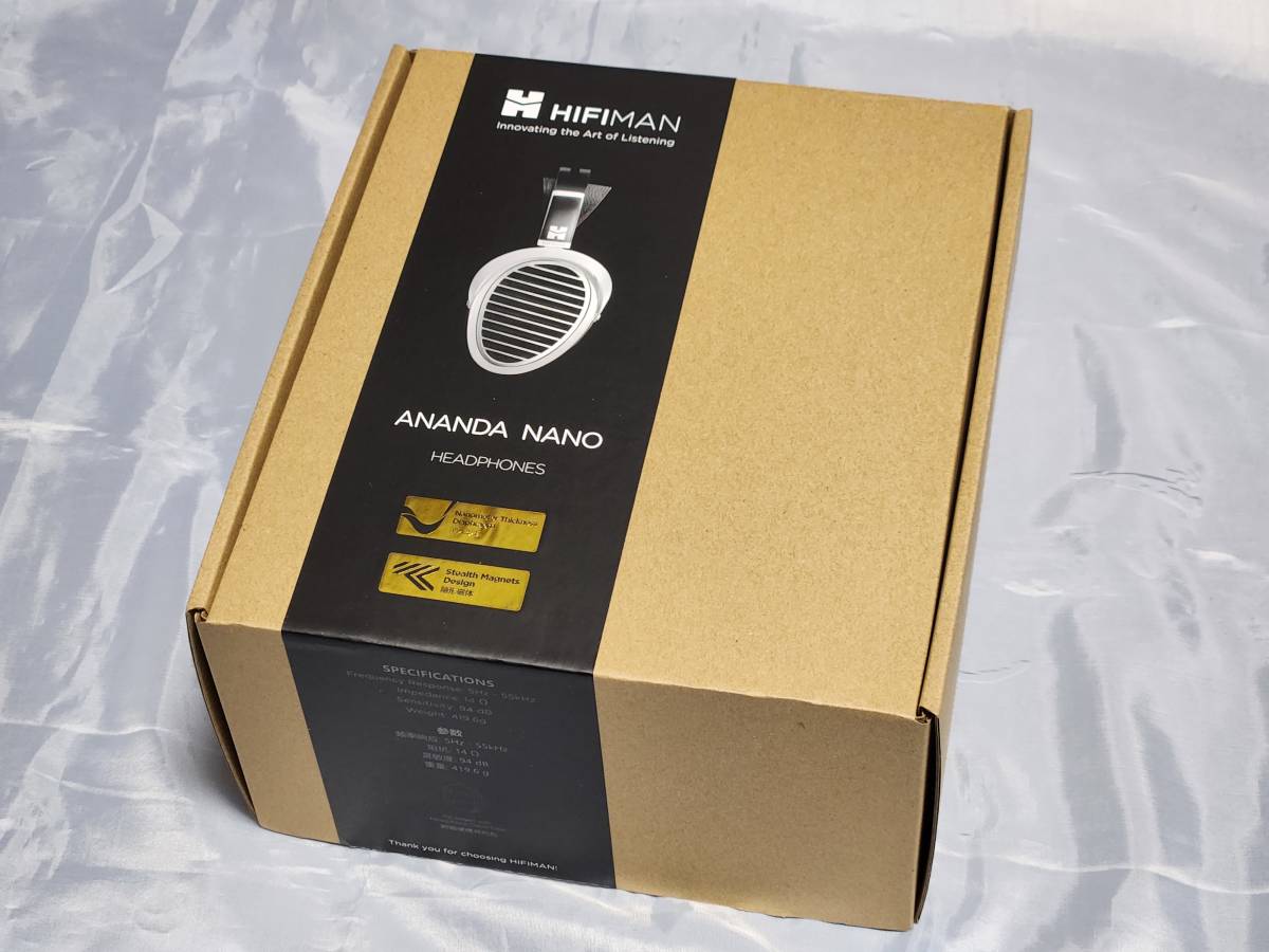 HIFIMAN ANANDA NANO 極美品・付属品完備・元箱あり HIFIMAN ANANDA NANO ◇極美品・使用一回のみ / 国内正規品 / 平面磁界