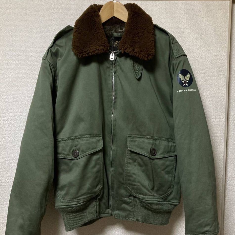 SESSLER/B-10/フライトジャケット/中田商品/オリーブドラブ/サイズ40