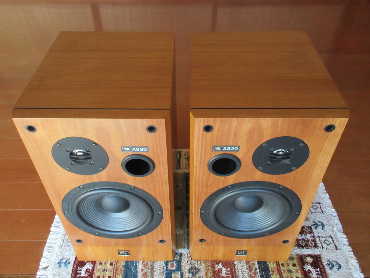 蘇った JBL A820 Vecchio ヴェッキオ 完動品 新品ラバーエッジ 交換済