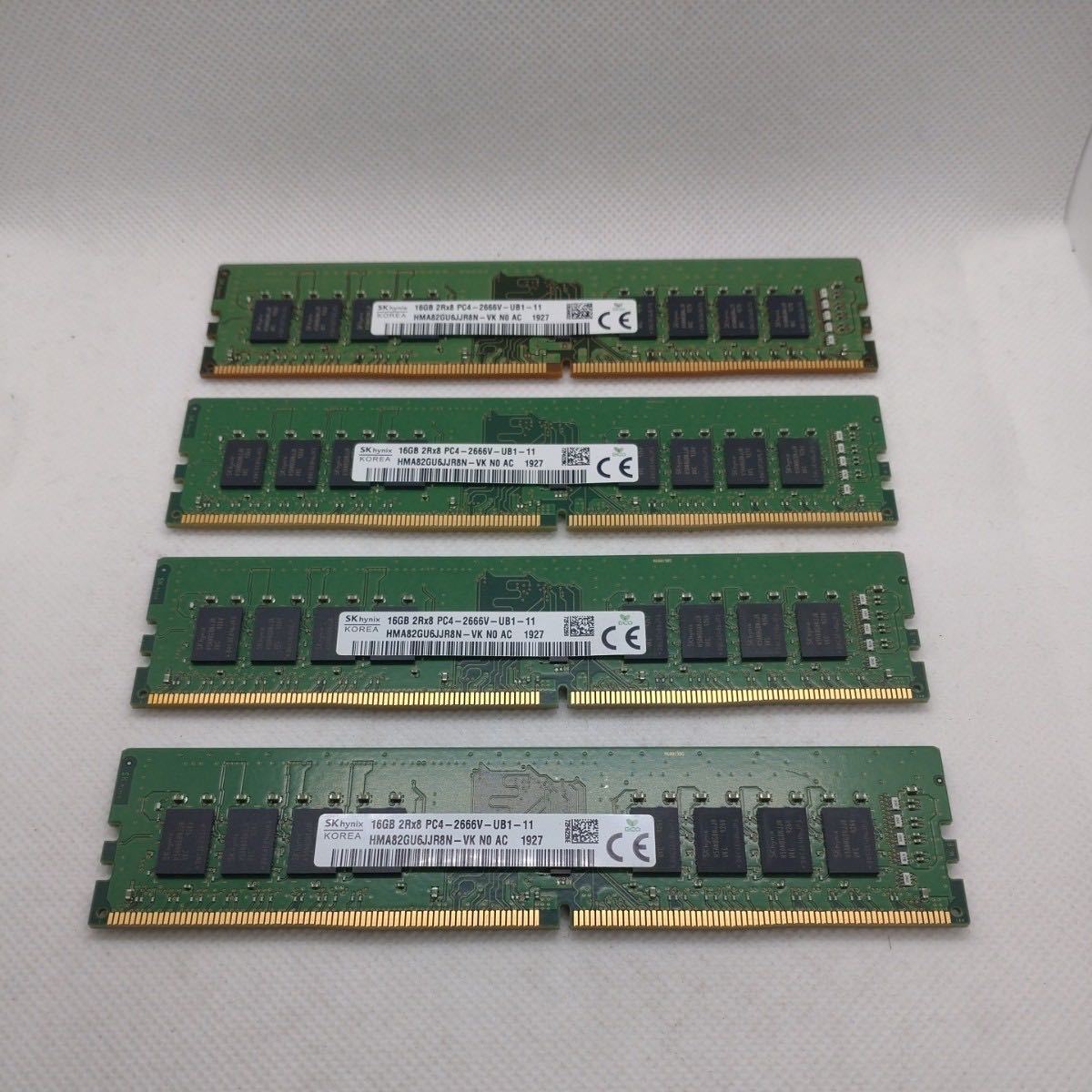 SK Hynix 16GB DDR4 2666 Desktop DIMM RAM 2Rx8 PC4-21300 SKhynix