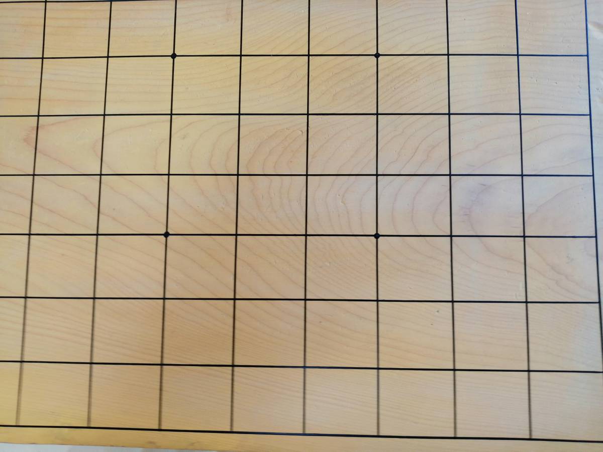 将棋盤 木製 天然木 厚み約7cm ヘソあり 高級感 足付 - メルカリ 2
