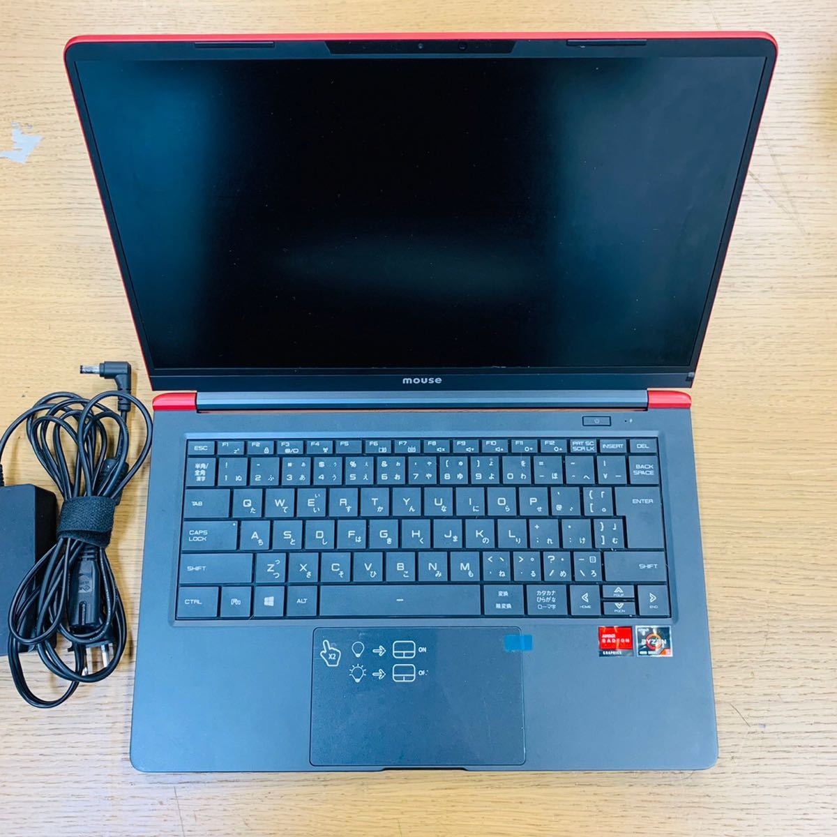 mouse X4-aR5RNIAR-kk Ryzen 5 4600H 8GB 512GB バッテリー100％ NN5657 