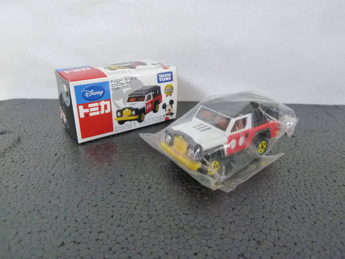 g04▽トミカ ディズニーモータース エクスクルーザー ミッキーマウス 販売店特別仕様車 TAKARATOMY DISNEY MOTORS タカラトミー 231024