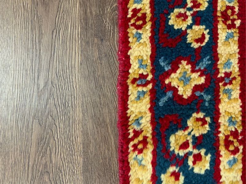 オススメヴィンテージ★モフモフ★175×91cm ブルガリア産 絨毯 ラグ アンティーク家具 トライバル 手織り カーペット 02ZZSRM231023019D