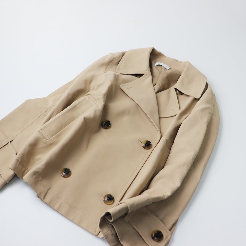 プラステ PLST コットン Pコート M/ベージュ アウター ピーコート【2400013584418】