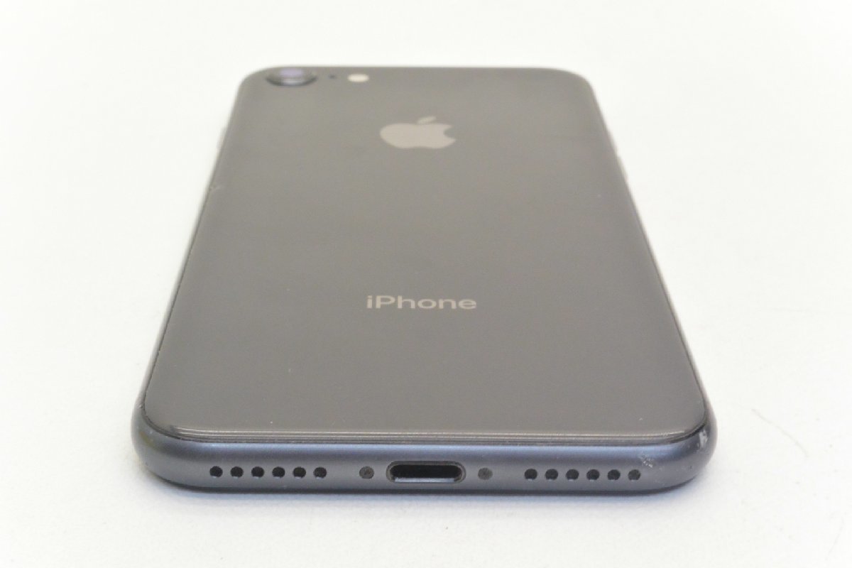 ジャンク] au SIMロック解除済 iPhone8 64GB MQ782J/A スペースグレイ