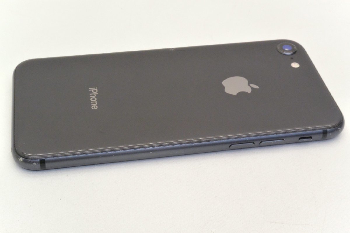 ジャンク] au SIMロック解除済 iPhone8 64GB MQ782J/A スペースグレイ