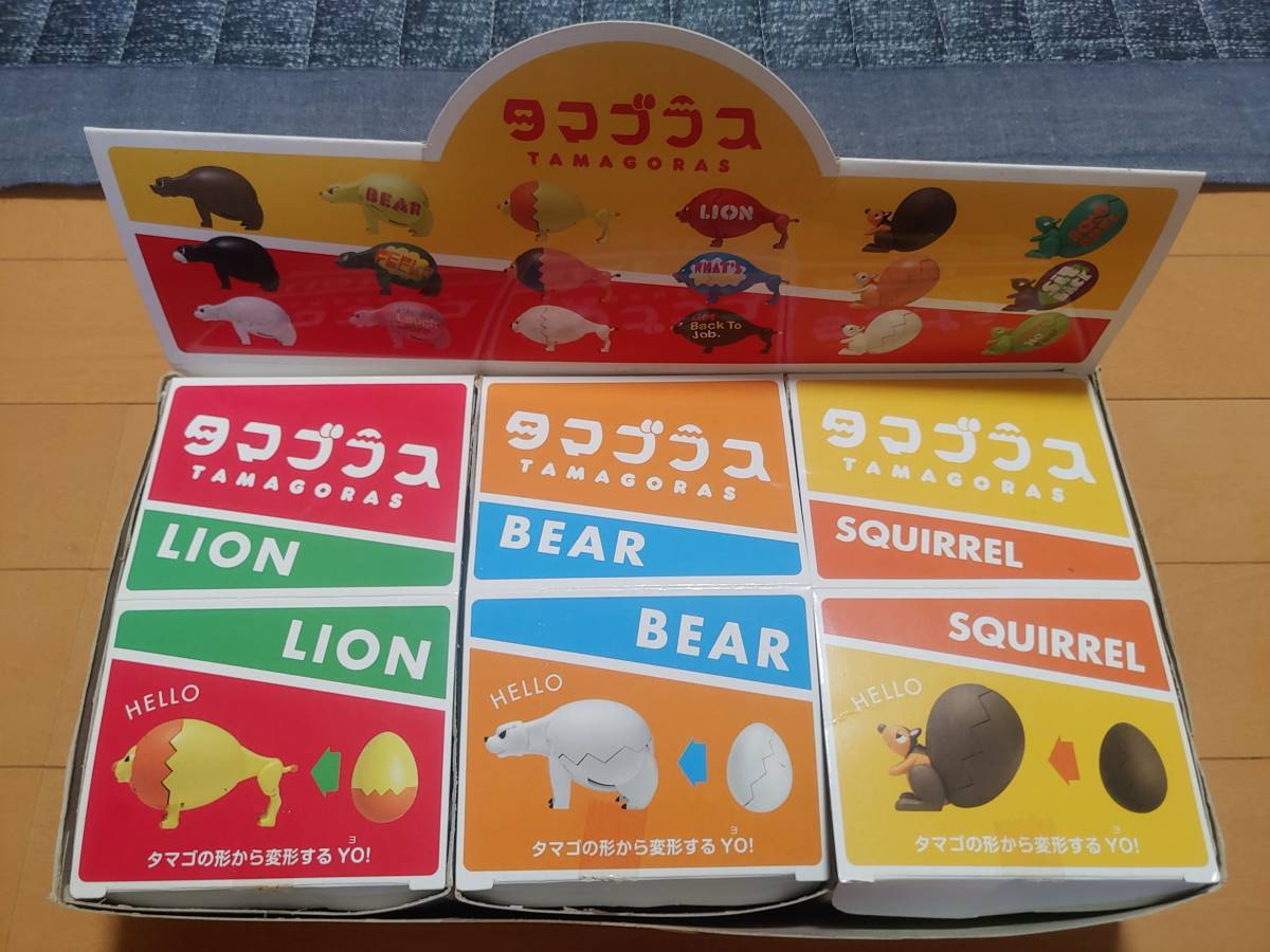 タマゴラス BEAR LION SQUIRREL plain message 【公式通販】