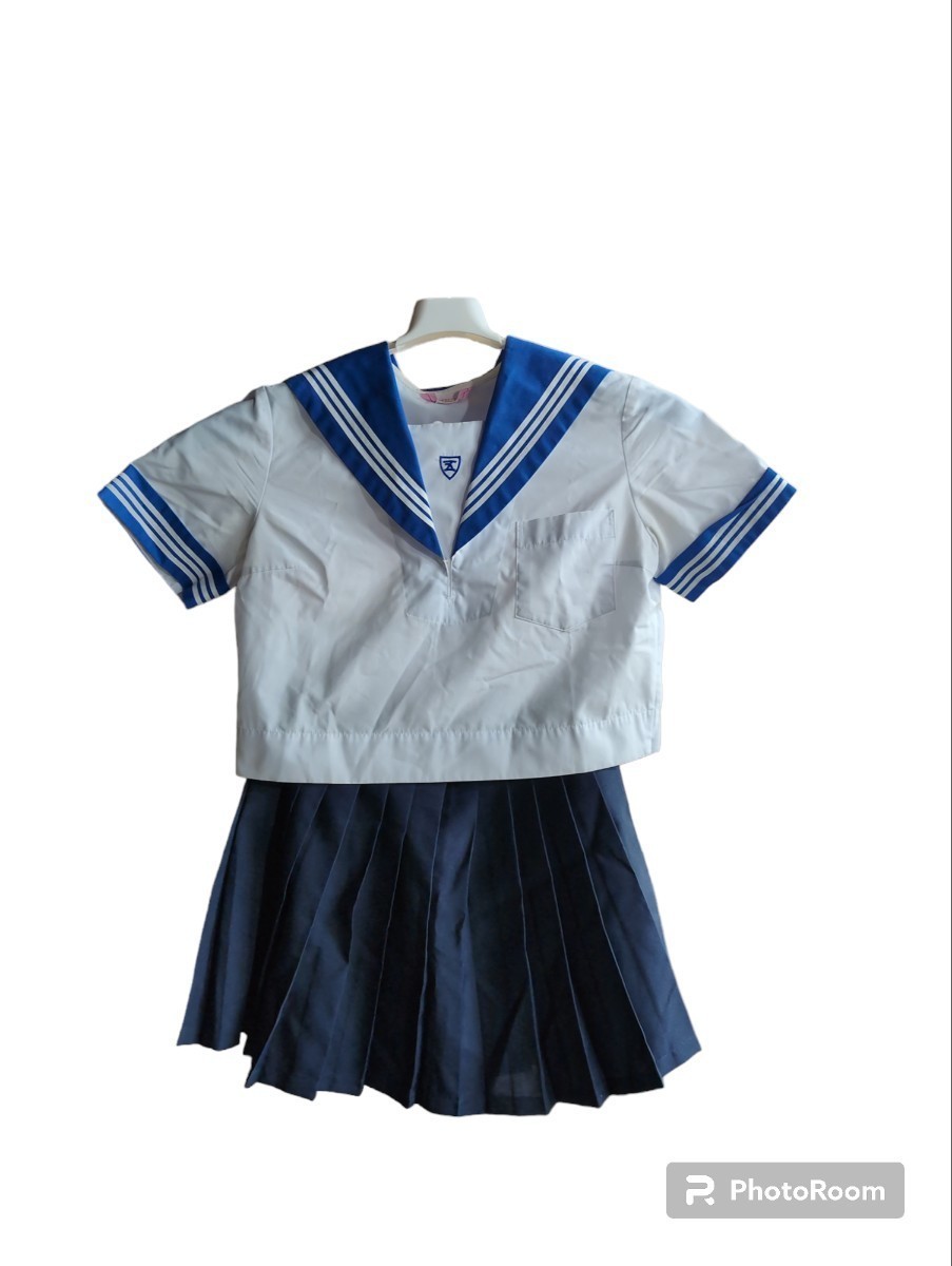 コスプレ衣装　青襟セーラー服　ミニスカート　学生服