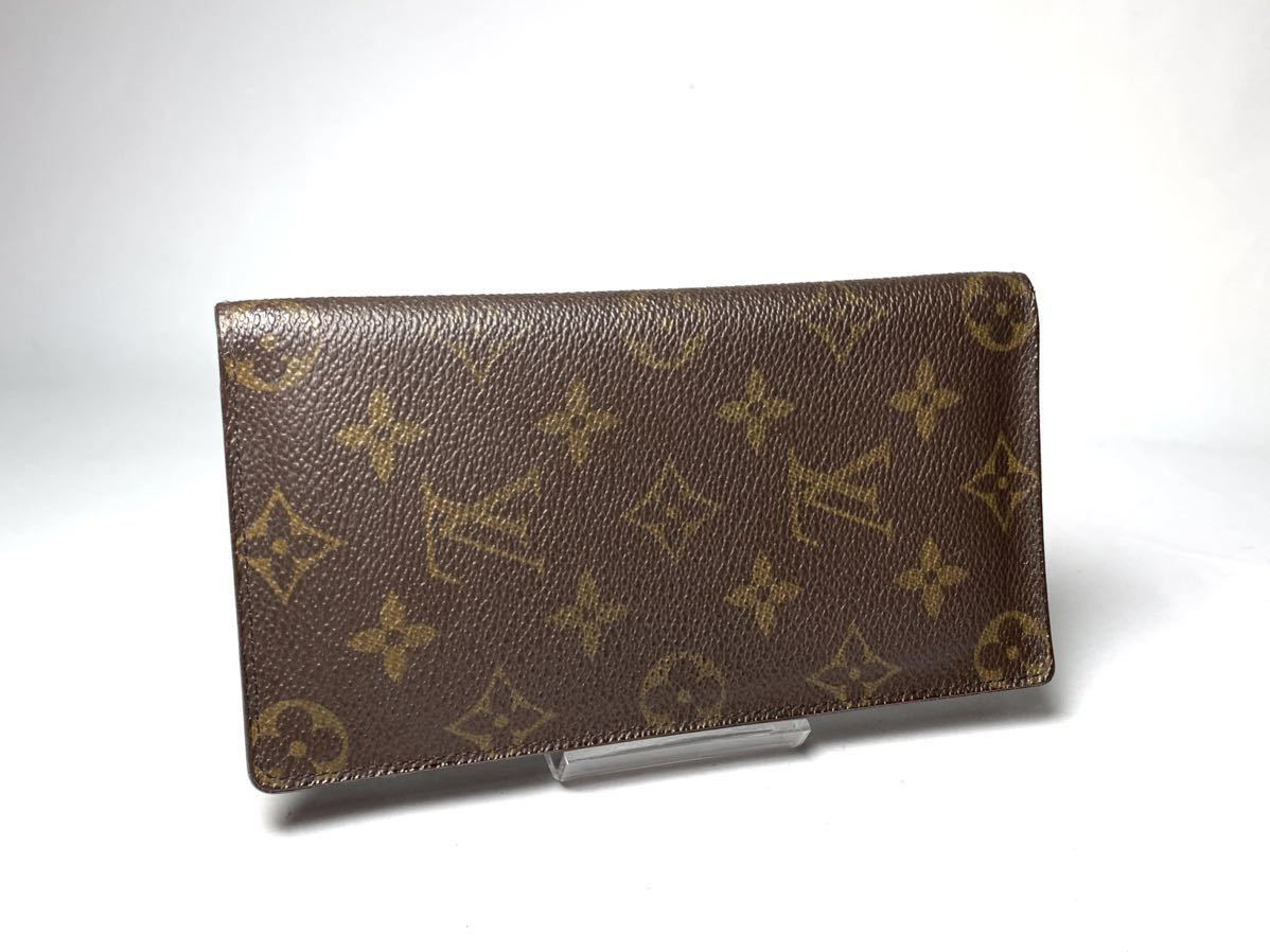 E185 美品 1円 LOUIS VUITTON ルイヴィトン M61823 モノグラム ポルト
