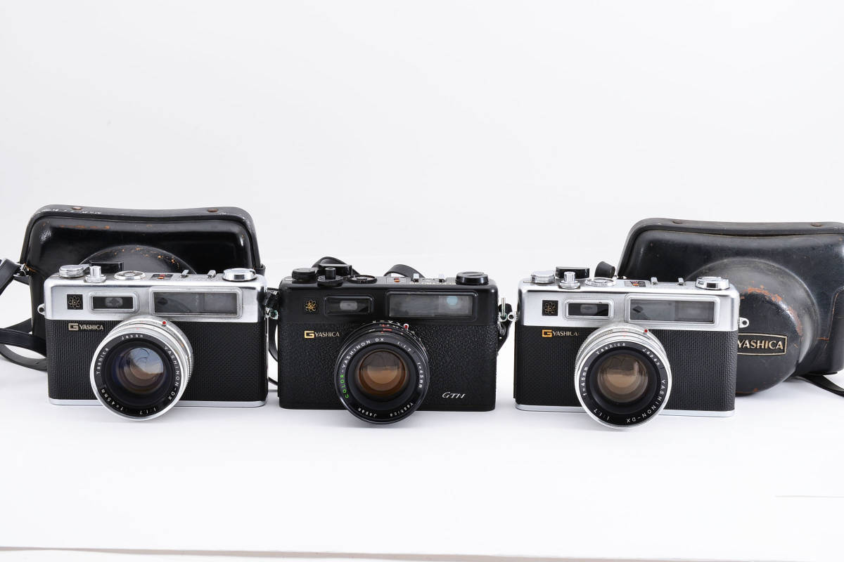 ★訳あり特上品★ ヤシカ G YASHICA ELECTRO 35 GTN /Electro 35 ×2個 ★3個まとめ★ #0803 ##828217 #0808