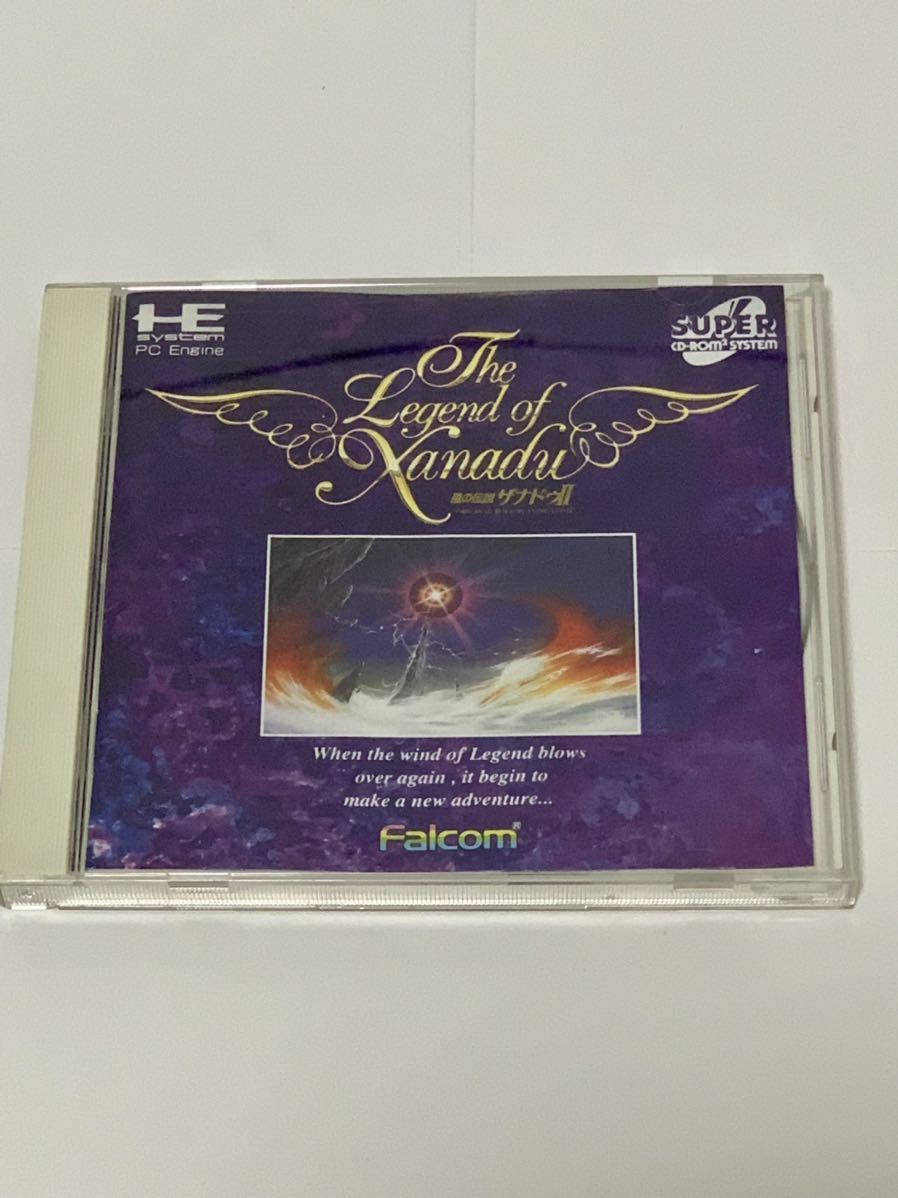 PCエンジン SUPER CD-ROM2 風の伝説ザナドゥ II PCエンジン SUPER CD
