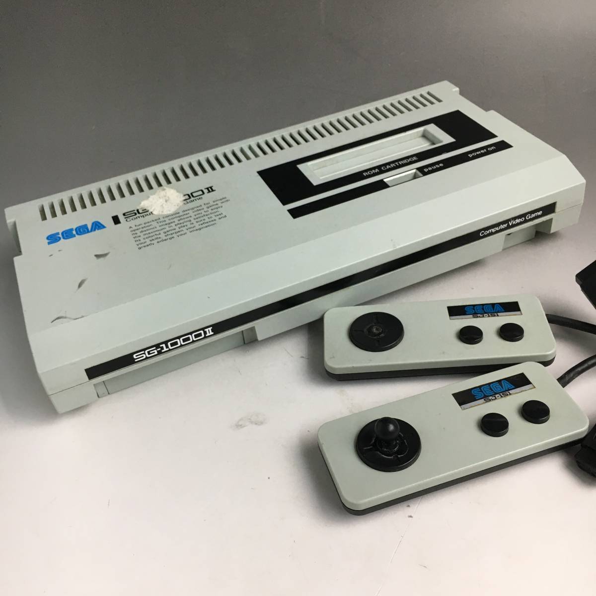 SEGA セガ SG-1000II ゲーム SG-1000Ⅱ セガ・コンピュータービデオ 