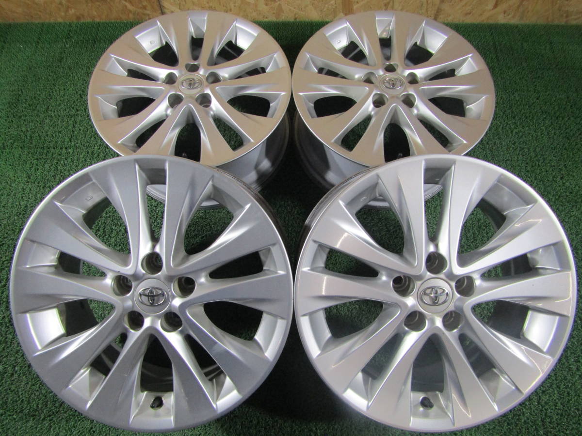 札幌発☆最落なし!【20系 アルファード純正】トヨタ 18×7.5J +45 4本 売切